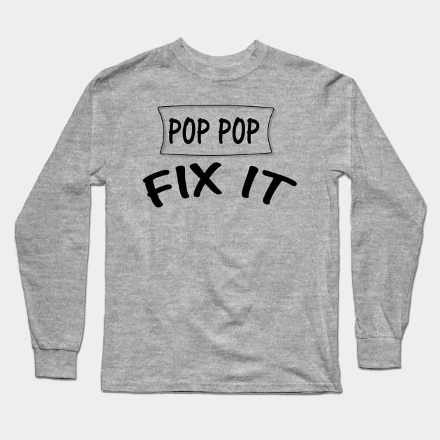 Pop Pop Long Sleeve T-Shirt by tshirts88